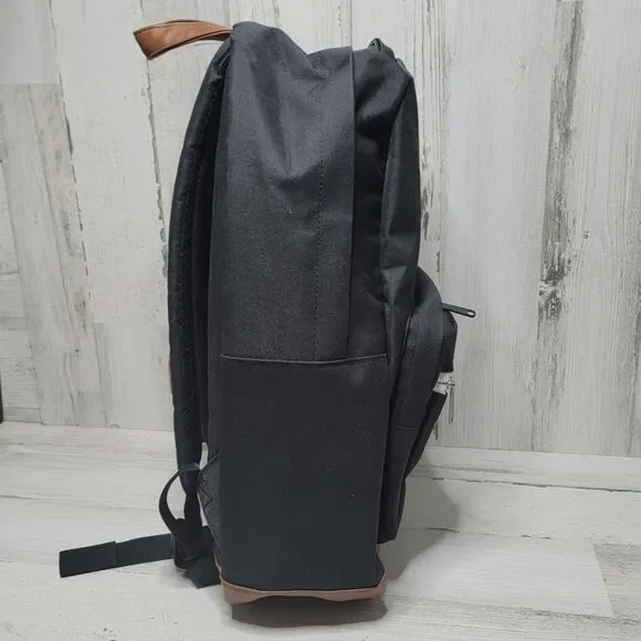 HERSCHEL SUPPLY POP QUIZ BACKPACK, BLACK & TAN - Picture 3 of 9